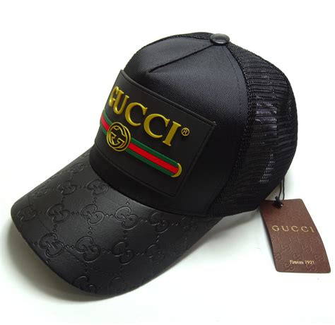 gorra gucci negra hombre